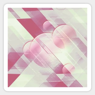 Pink Pattern Sticker